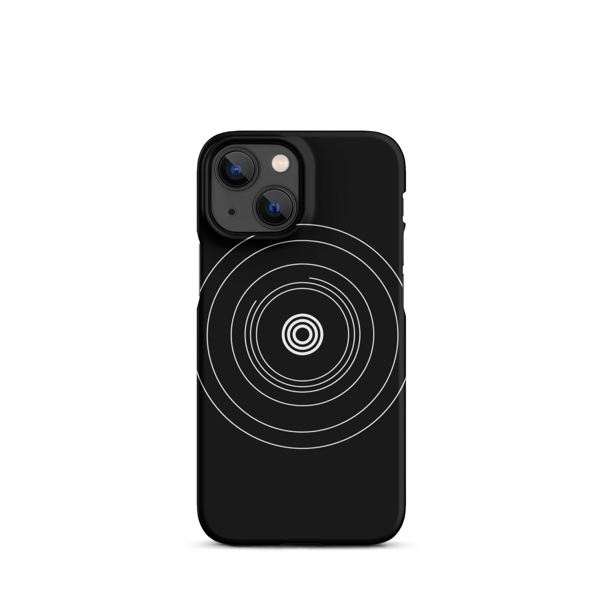 JetGirl Art Phone Case Black Circle Phone case for iPhone