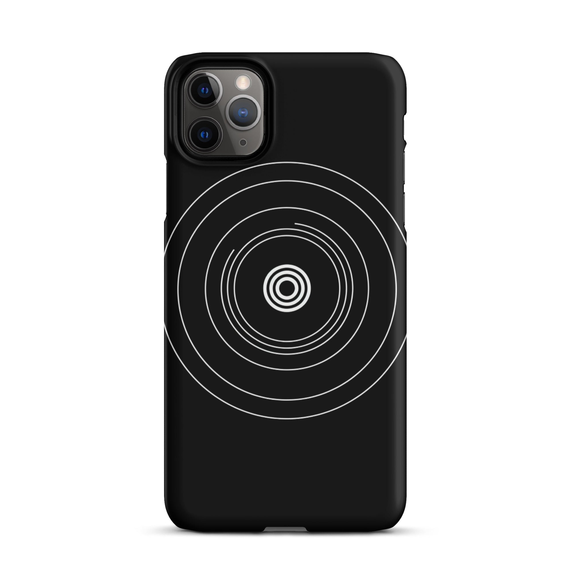 JetGirl Art Phone Case Black Circle Phone case for iPhone