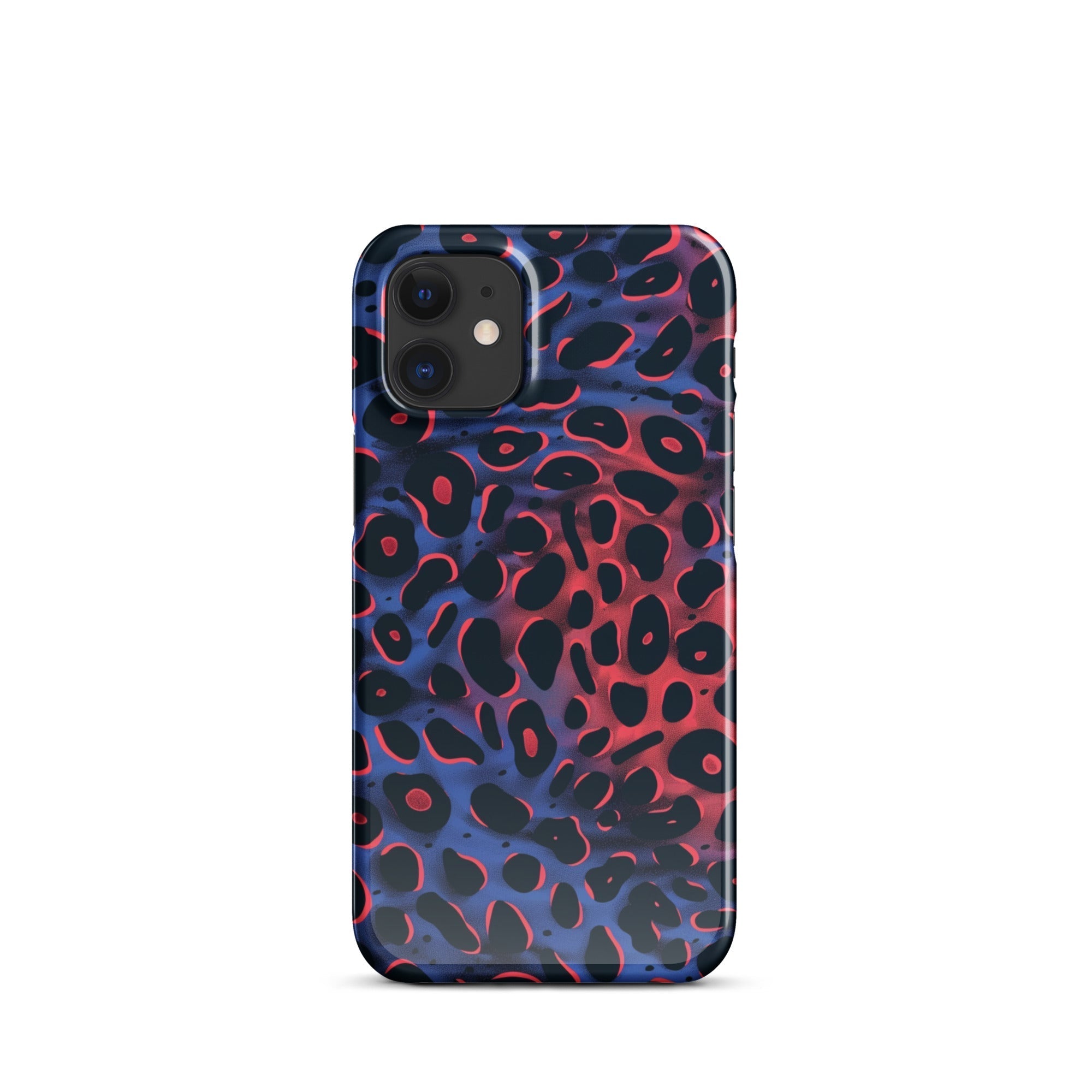 JetGirl Art Phone Case Glossy Hard Case / iPhone 12 Mini Leopard Spots Phone case for iPhone