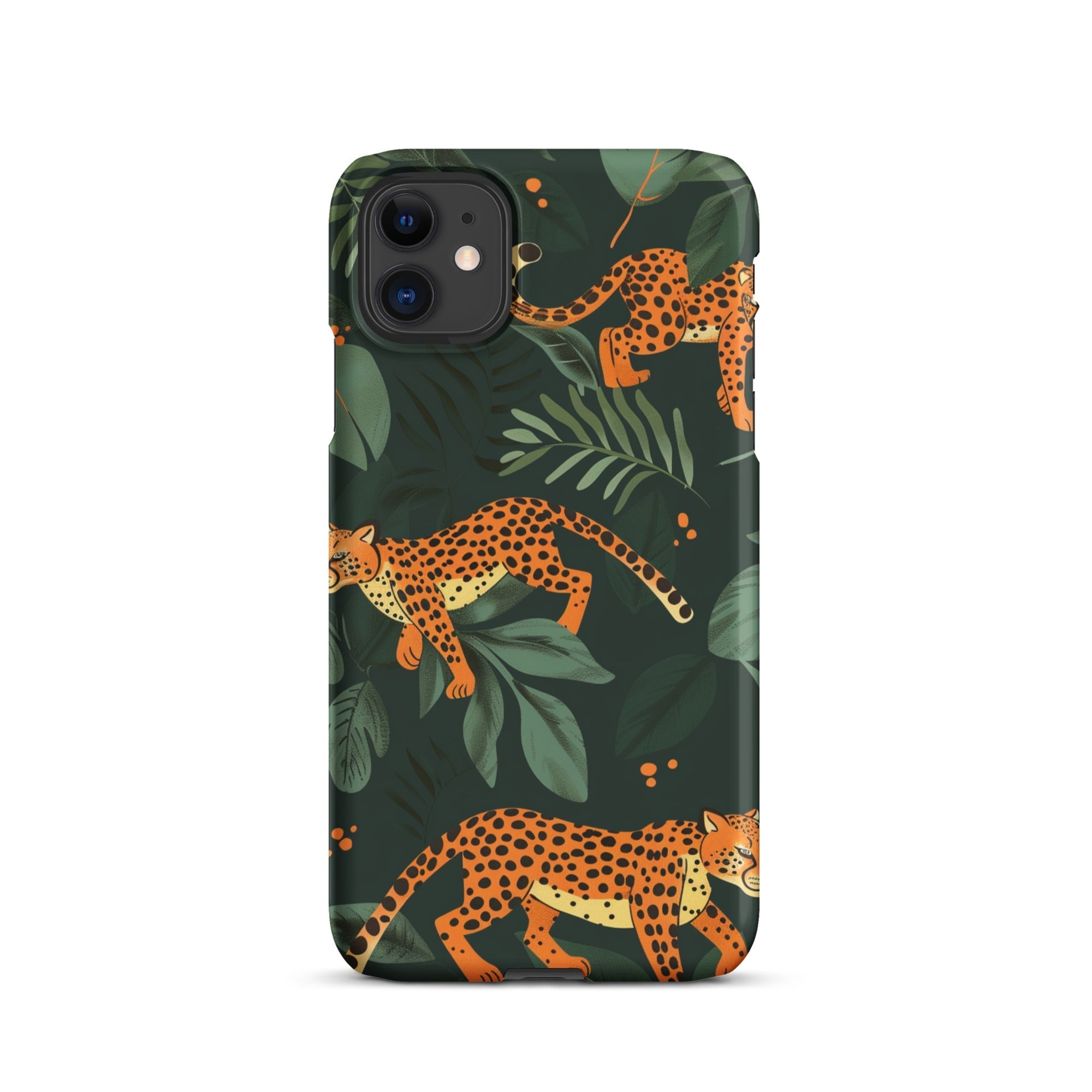 JetGirl Art Phone Case Leopard baby Phone case for iPhone