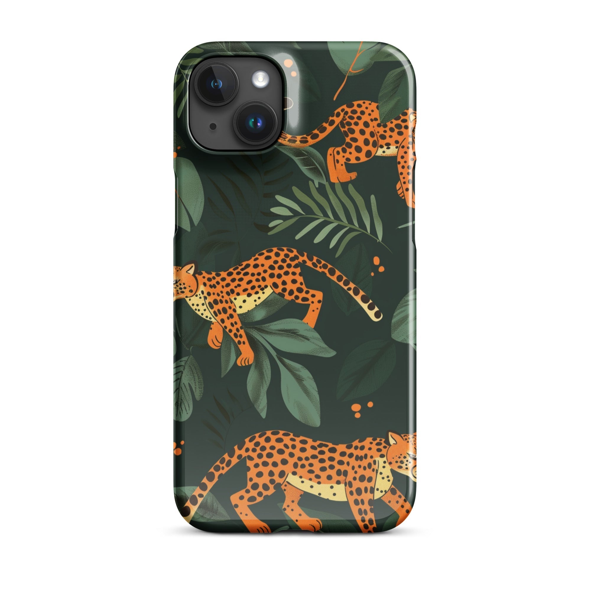 JetGirl Art Phone Case Leopard baby Phone case for iPhone
