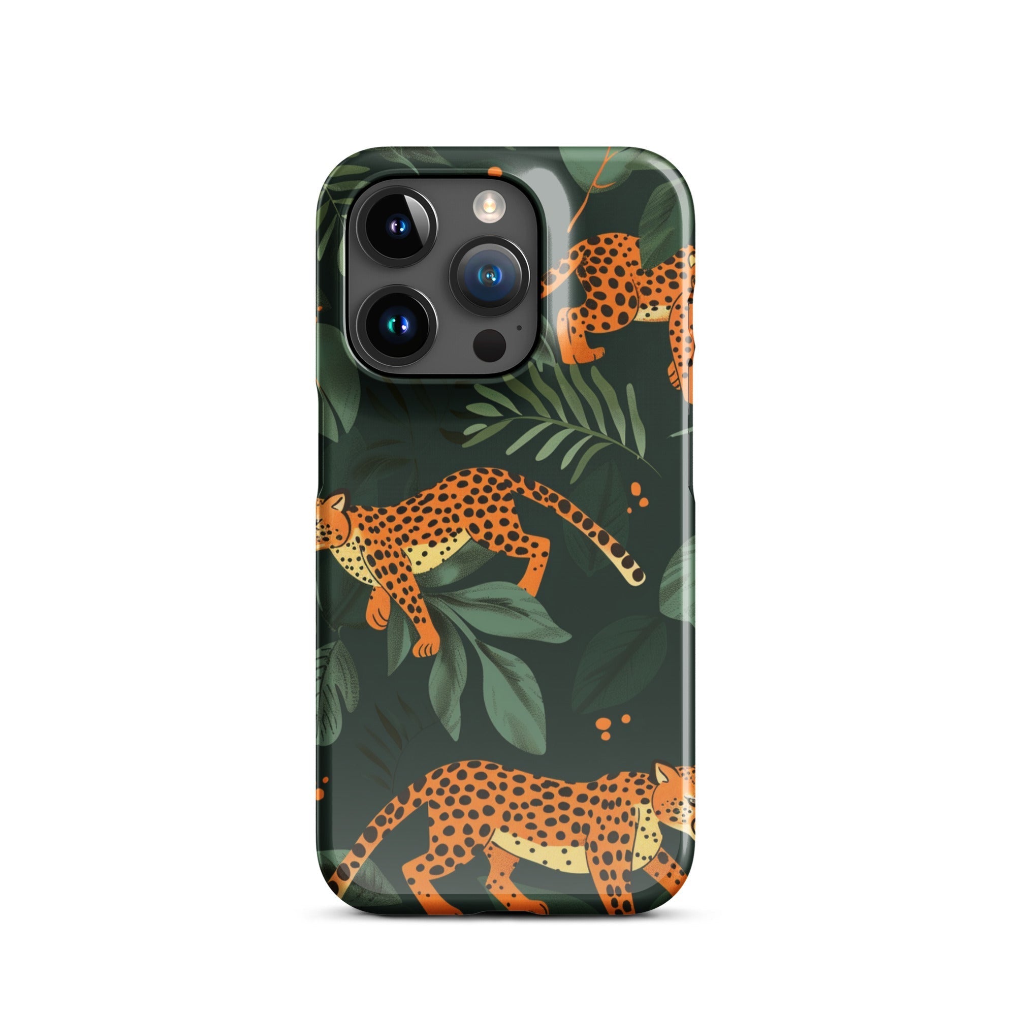 JetGirl Art Phone Case Leopard baby Phone case for iPhone