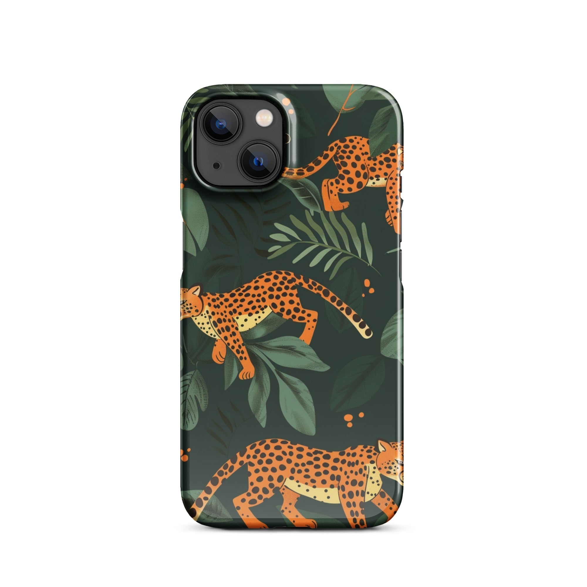 JetGirl Art Phone Case Leopard baby Phone case for iPhone