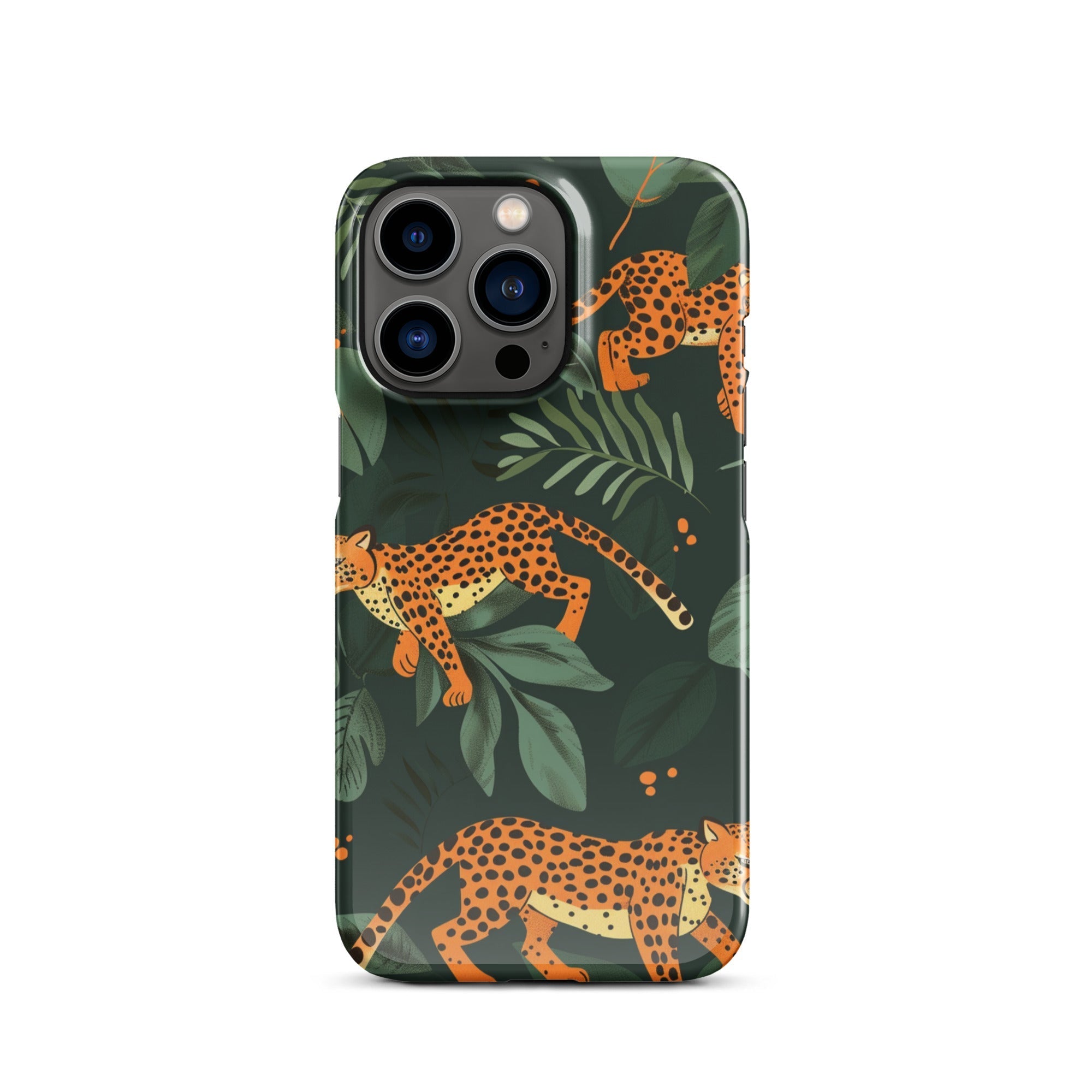 JetGirl Art Phone Case Leopard baby Phone case for iPhone
