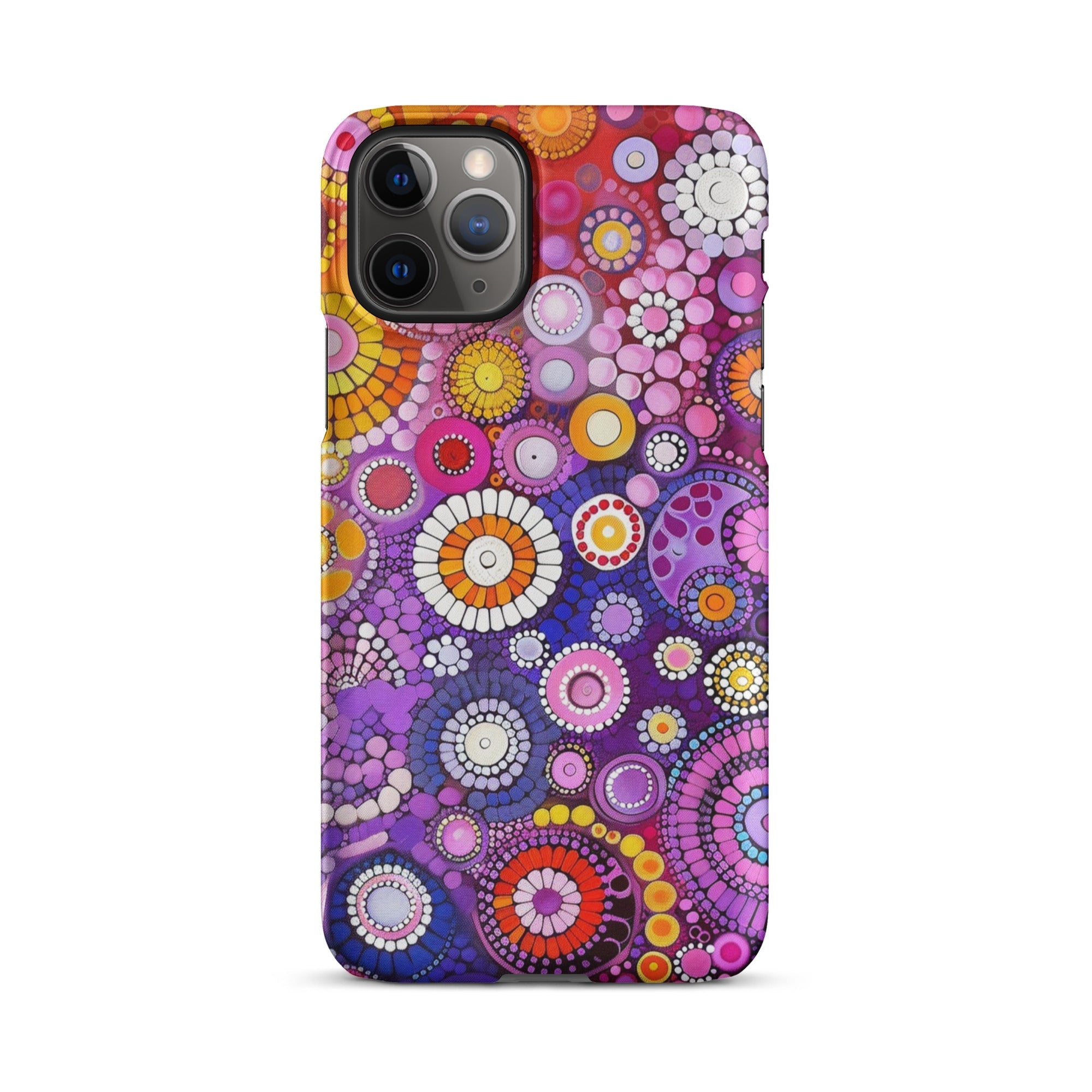 JetGirl Art Phone Case Matte Snap Case / iPhone 11 Pro Folk Art Phone case for iPhone
