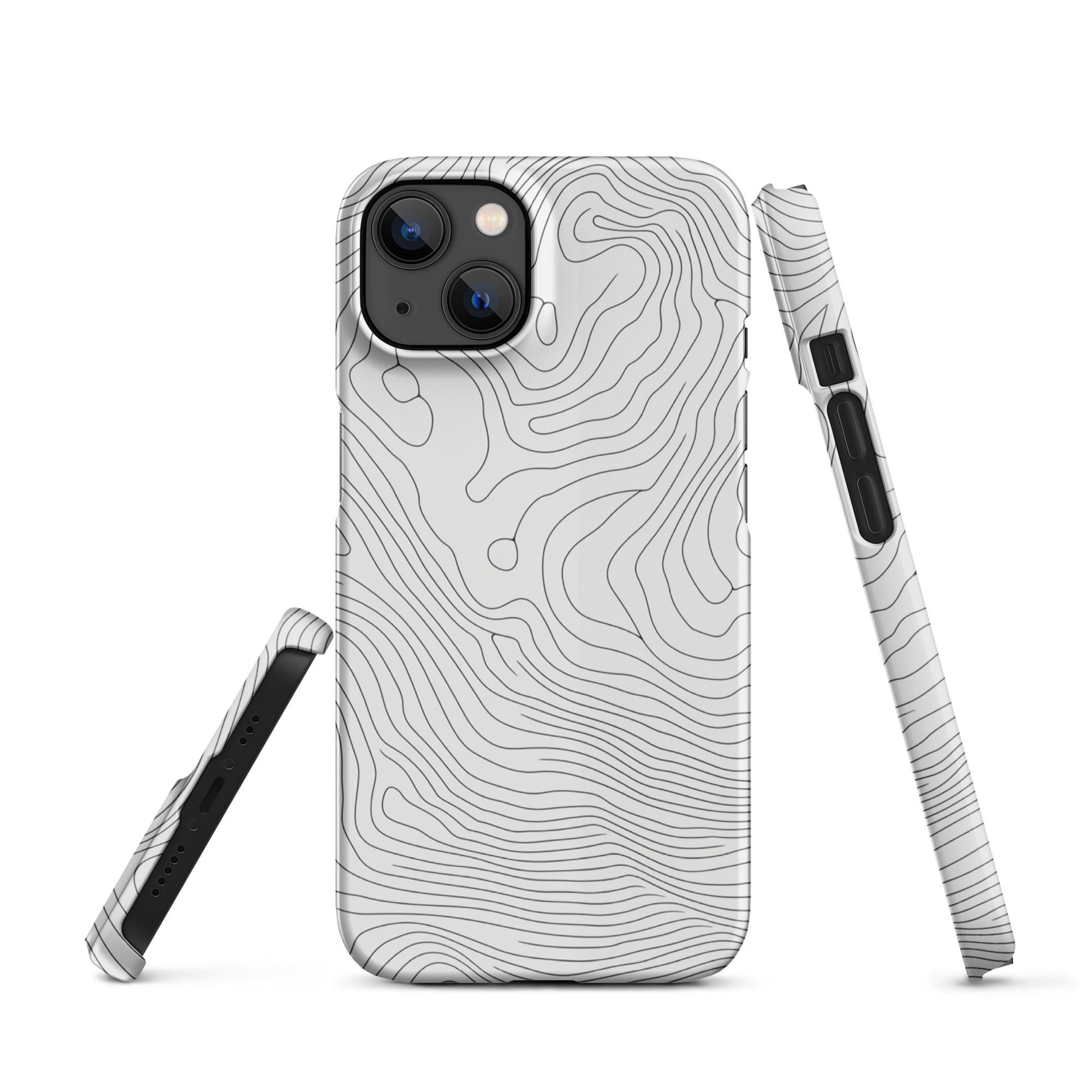 JetGirl Art Phone Case Matte Snap Case / iPhone 13 Grey Phone Phone case for iPhone