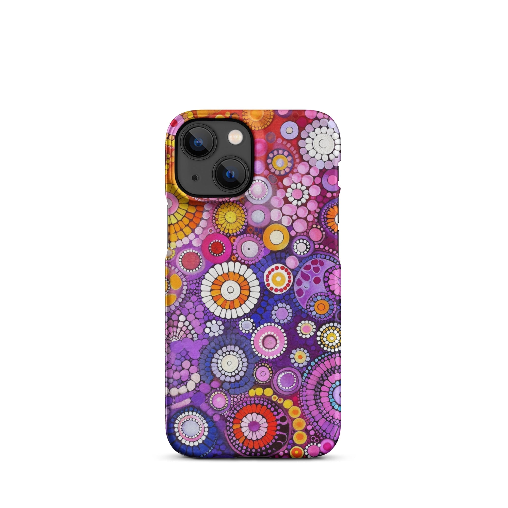 JetGirl Art Phone Case Matte Snap Case / iPhone 13 Mini Folk Art Phone case for iPhone