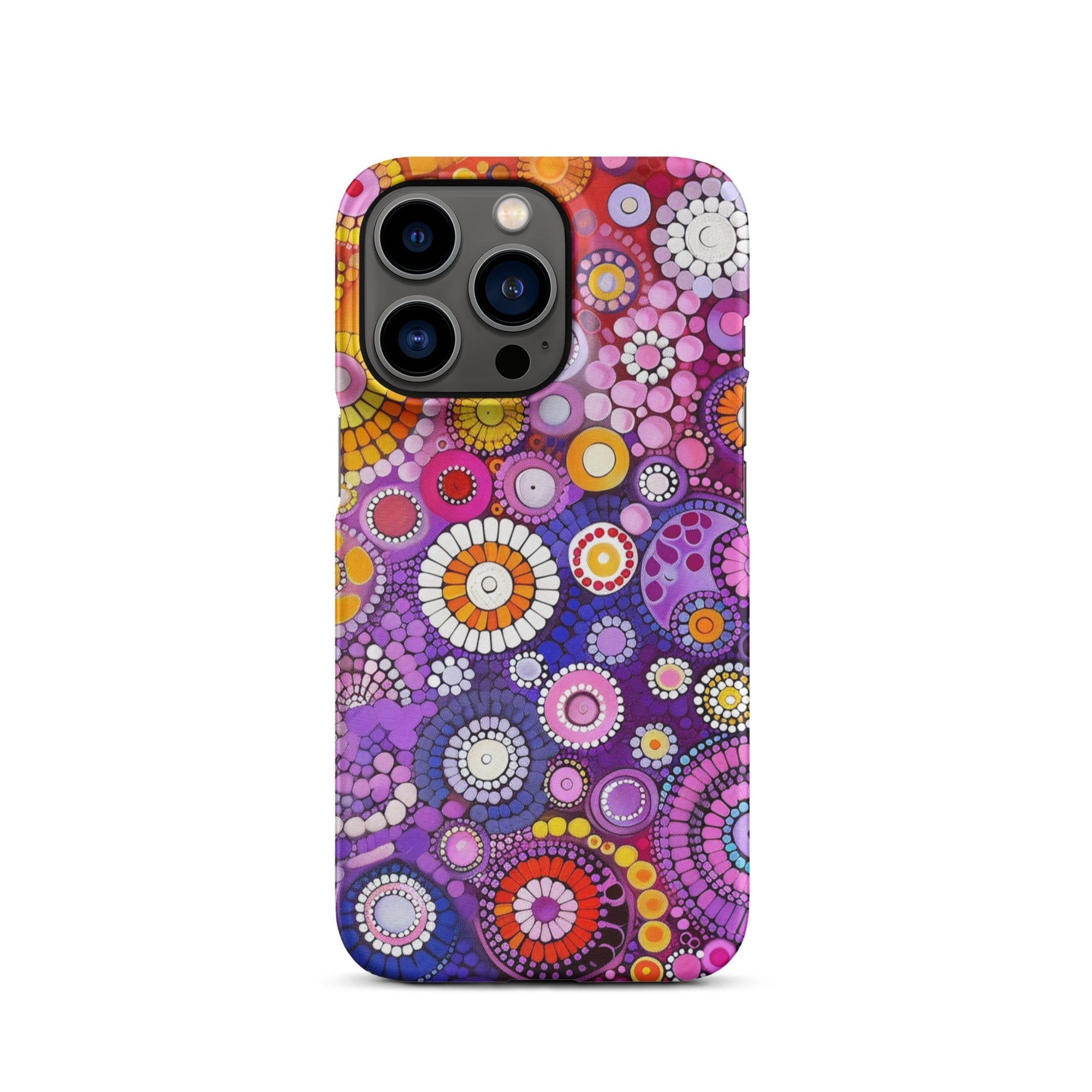 JetGirl Art Phone Case Matte Snap Case / iPhone 13 Pro Folk Art Phone case for iPhone