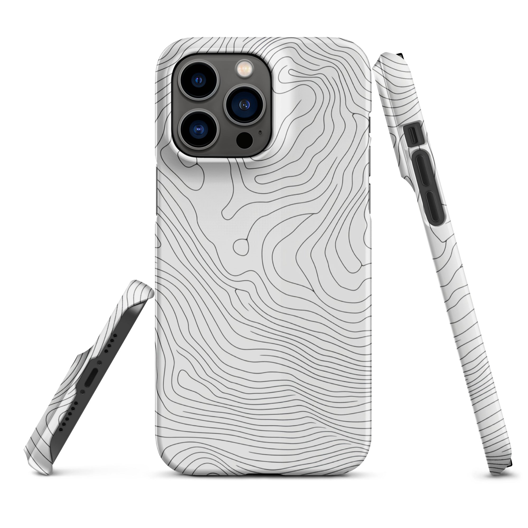 JetGirl Art Phone Case Matte Snap Case / iPhone 14 Pro Max Grey Phone Phone case for iPhone