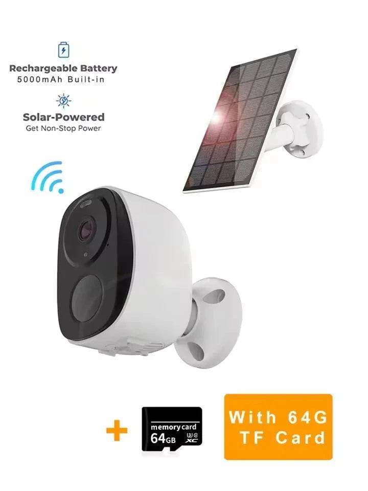 2K 3MP Wireless Outdoor Security Camera with Spotlight & Siren - Nic's Electronics