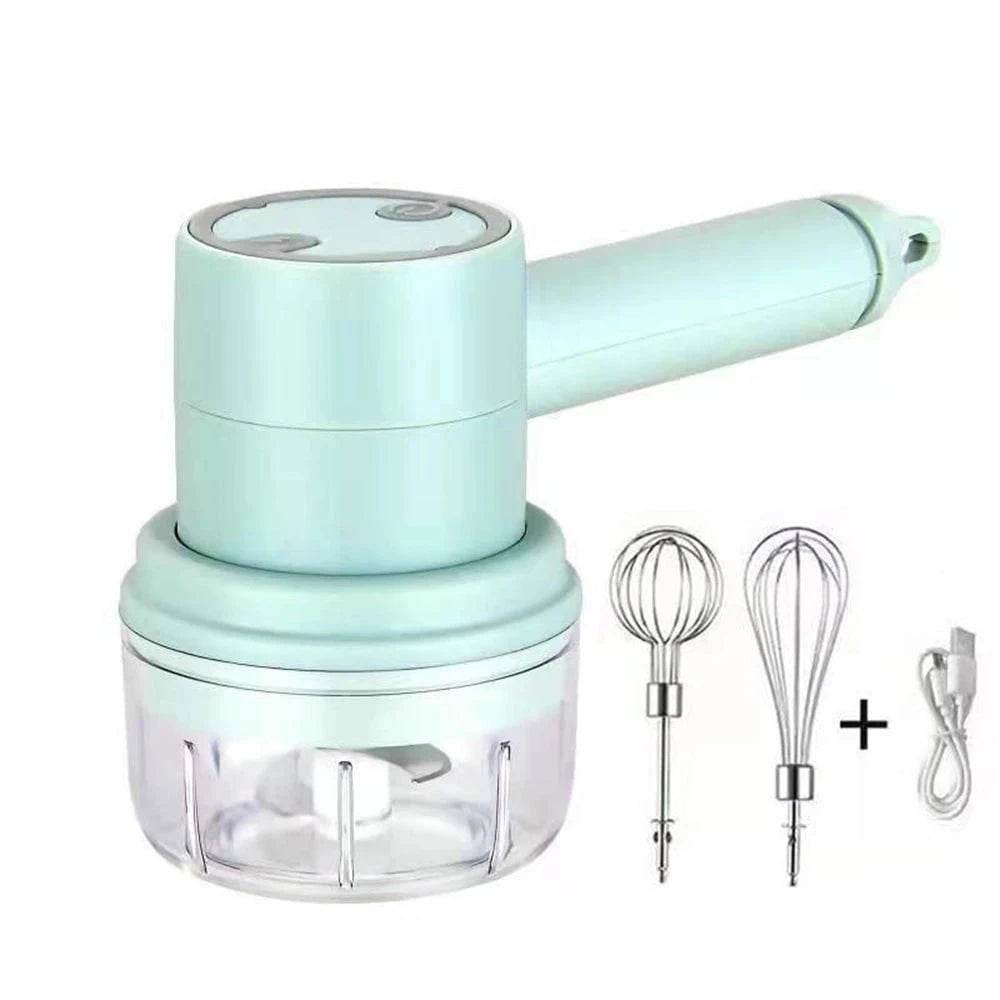 Portable Hand Mixer Set with Blender, Frother & Beater - Nic's Electronics