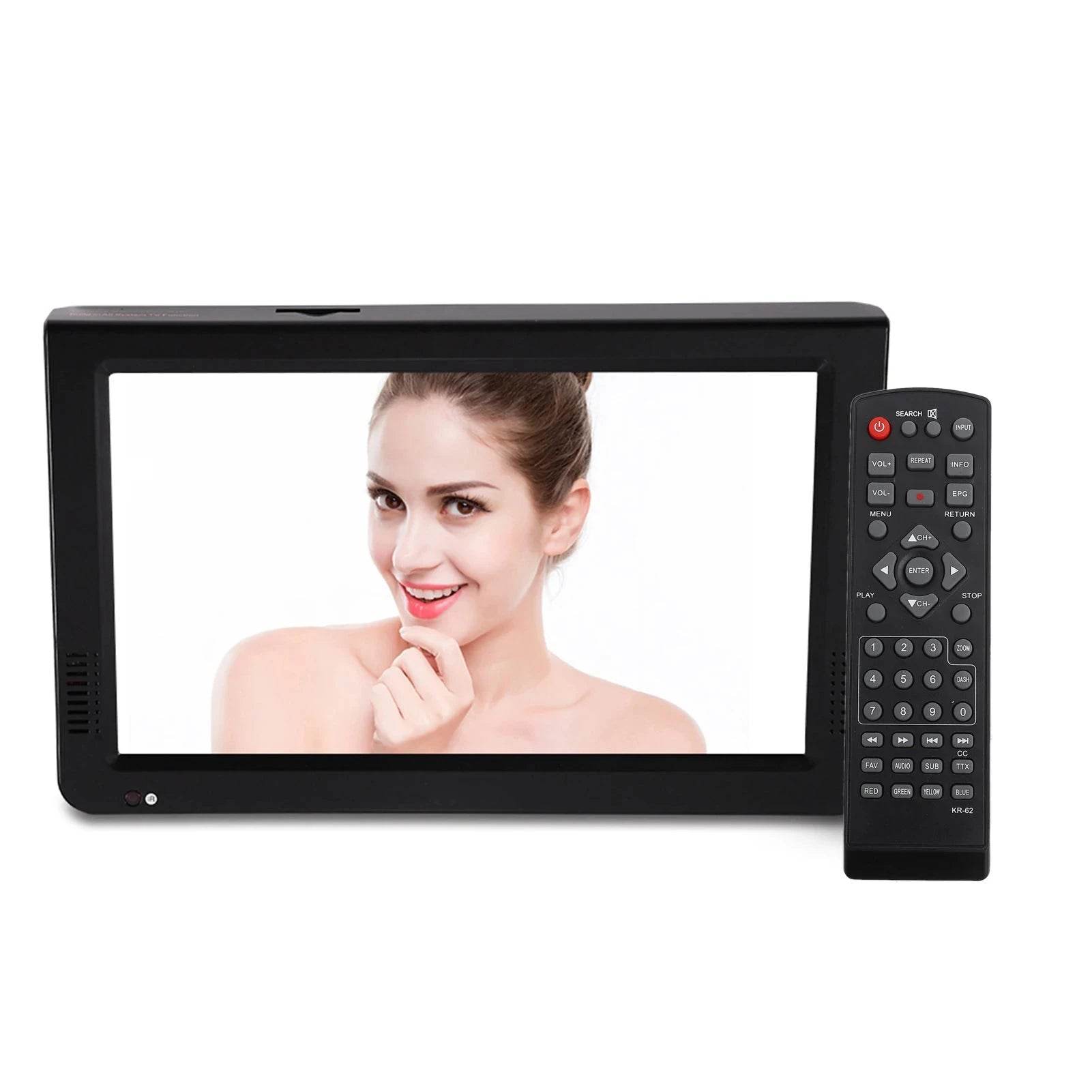 10-inch Portable TV 1024x600 Digital & Analog Display - Nic's Electronics