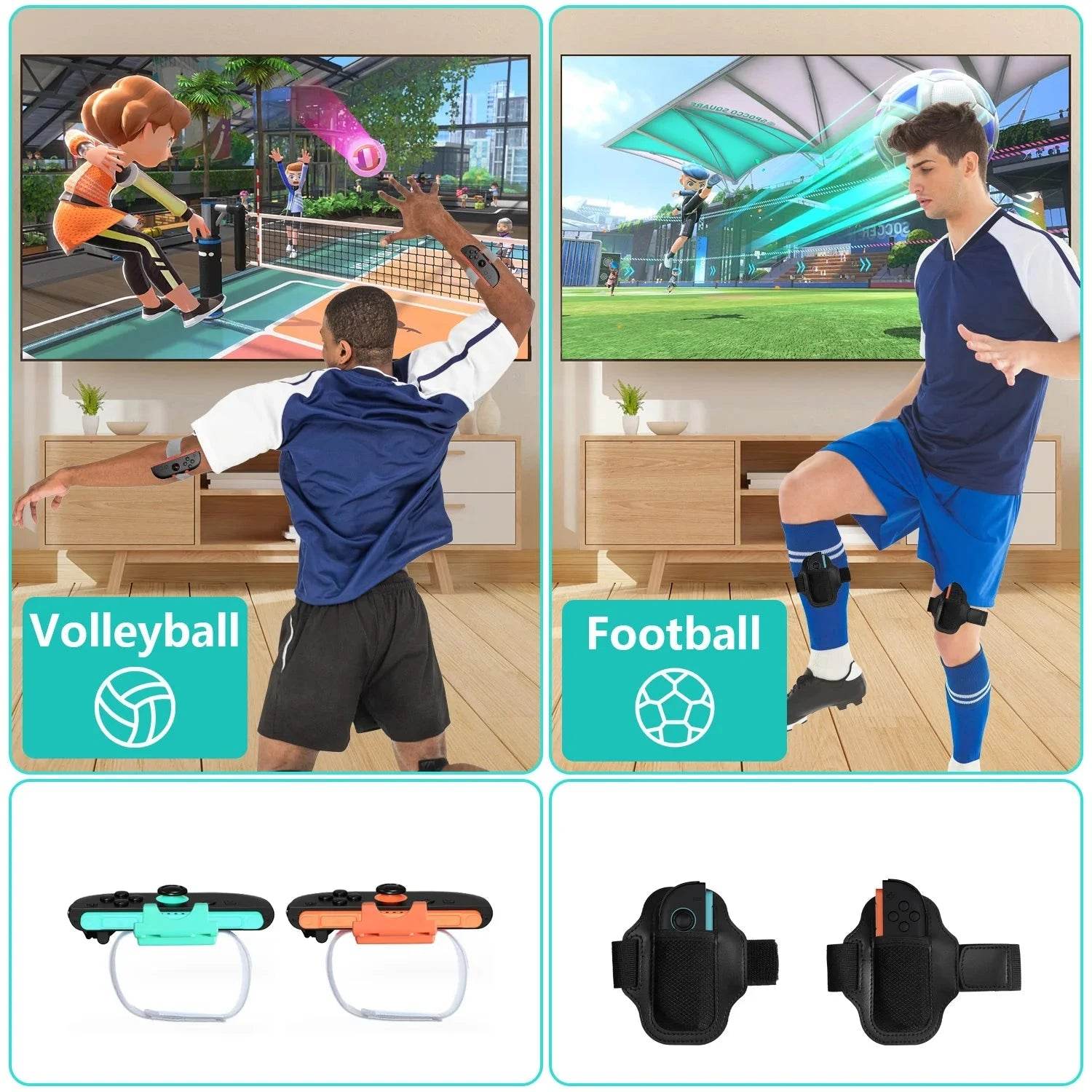 18-in-1 Sports Accessories Bundle for Switch 2 - Nic's Electronics