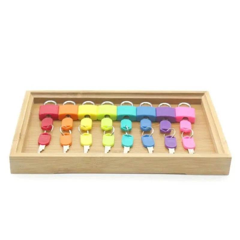 Kids Sensory Toy with Locks and Keys - Nic's Electronics