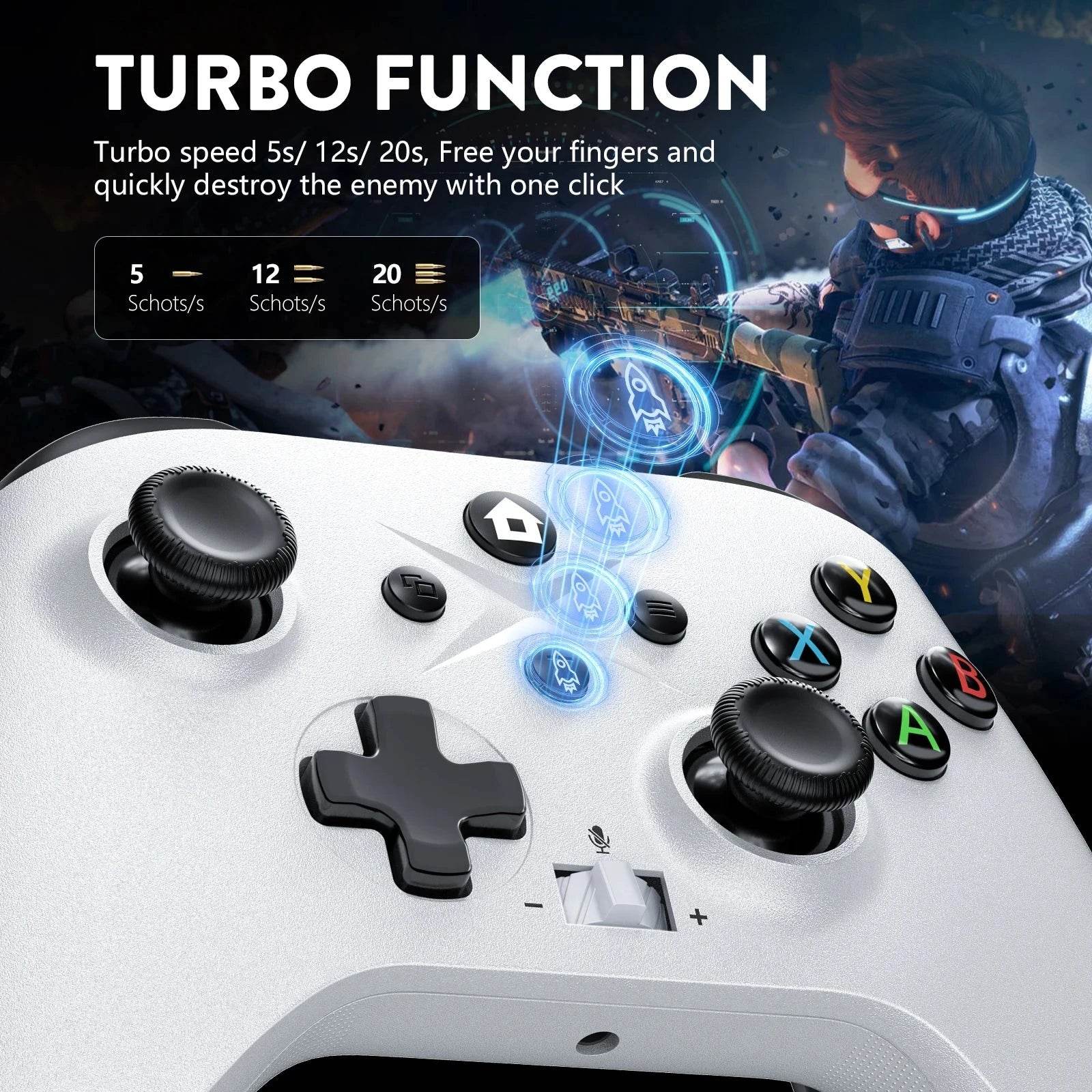 2.4G Wireless Game Controller for Xbox & PC – Joystick Video Game Accessory - Nic's Electronics