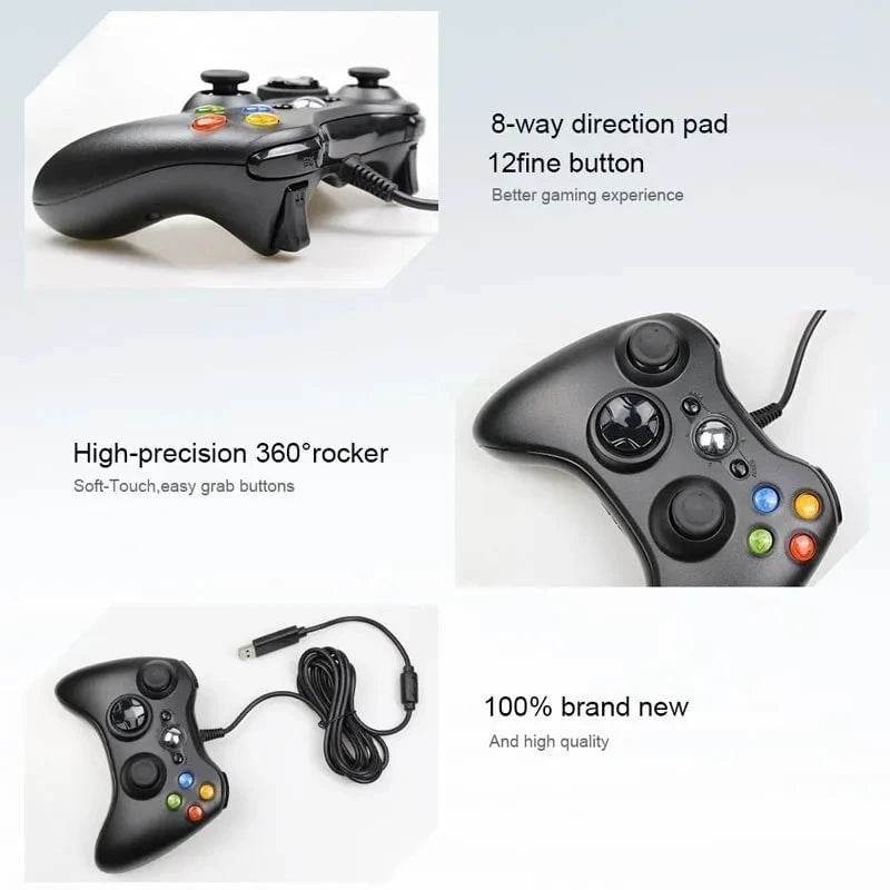 2.4G Wireless Gamepad Controller for Xbox 360, PS3 & PC – 3D Joystick - Nic's Electronics