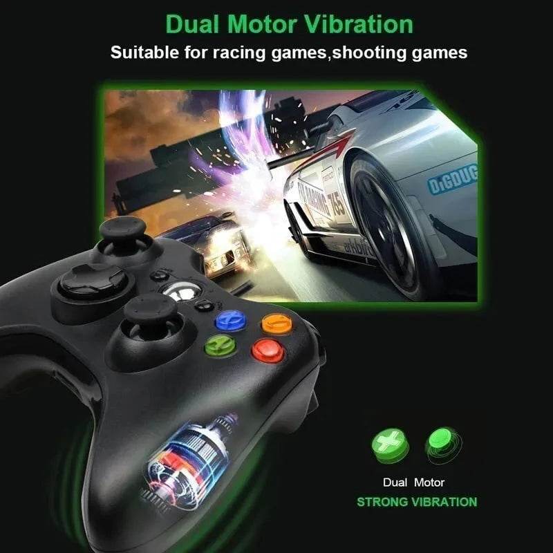 2.4G Wireless Gamepad Controller for Xbox 360, PS3 & PC – 3D Joystick - Nic's Electronics
