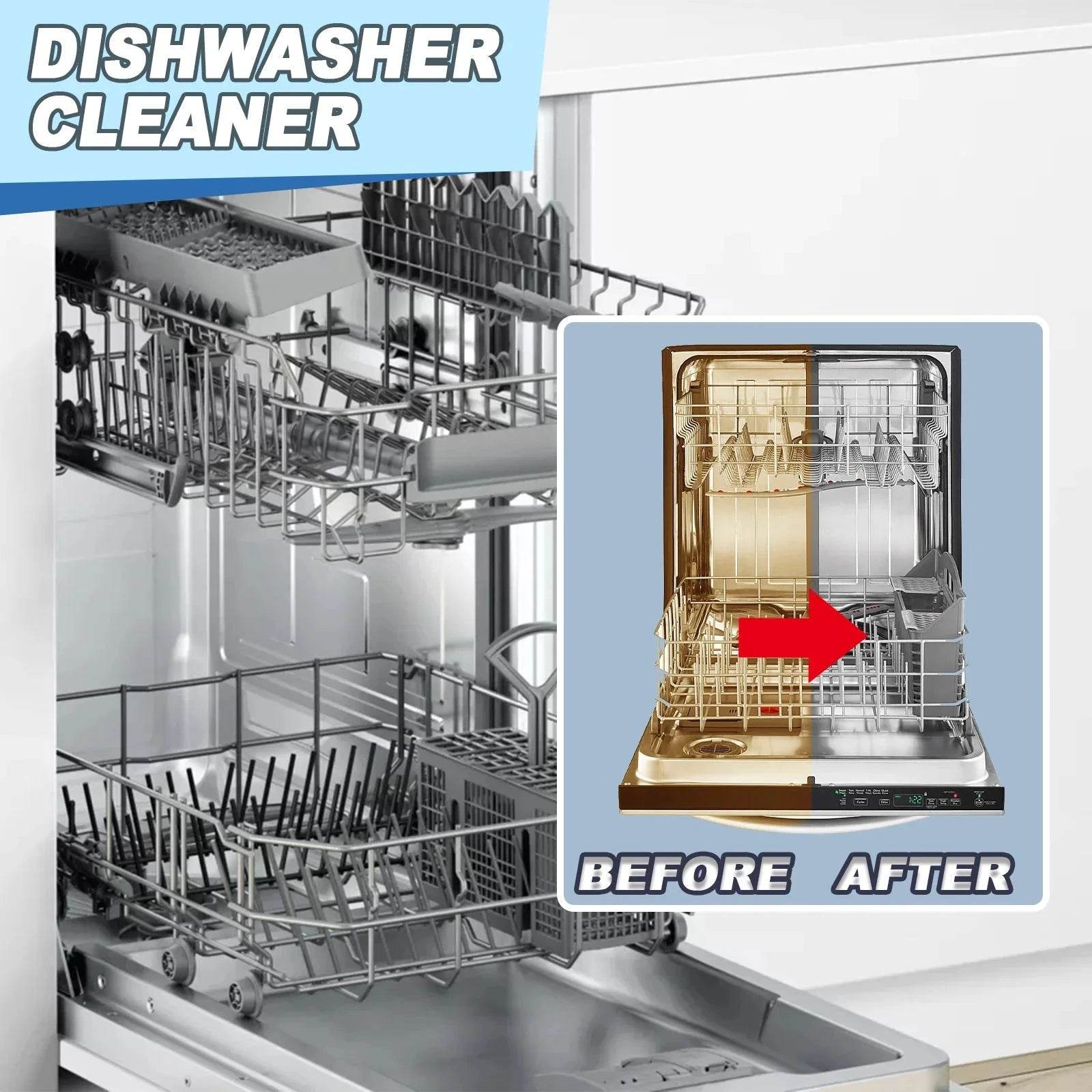Dishwasher Cleaner Tablets for Deep Cleaning & Descaling - Nic's Electronics