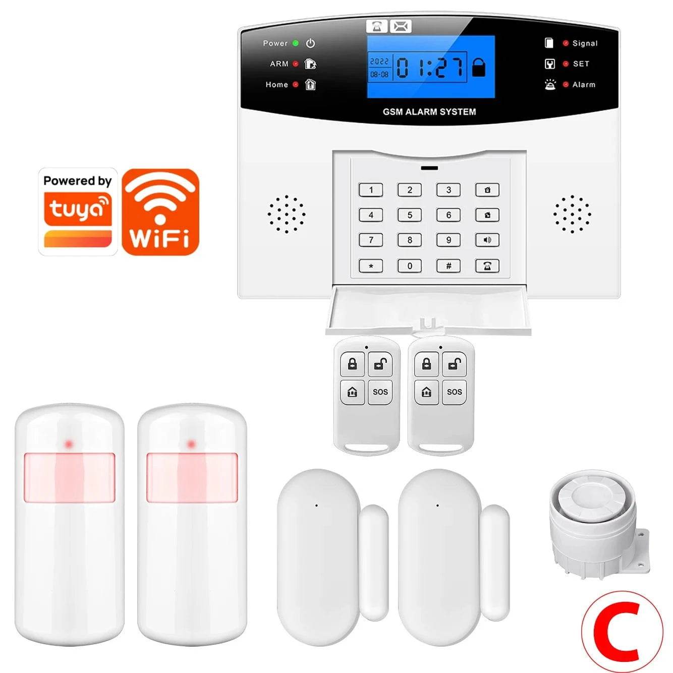 Smart Security System with WiFi, GSM & Alexa - Nic's Electronics