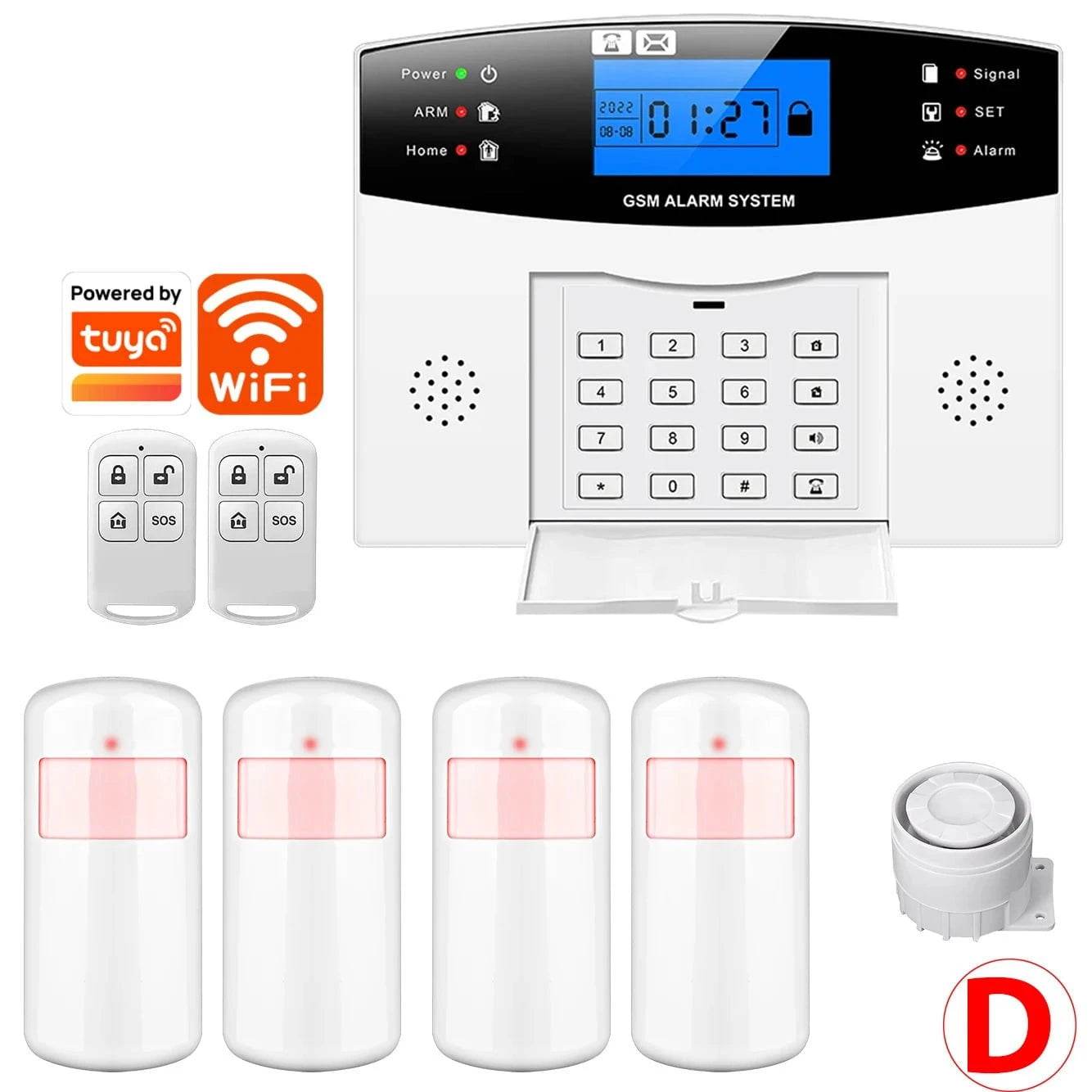Smart Security System with WiFi, GSM & Alexa - Nic's Electronics