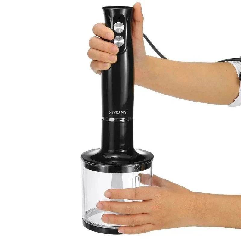 4-in-1 Handheld Immersion Blender with Baby Food Maker - Nic's Electronics