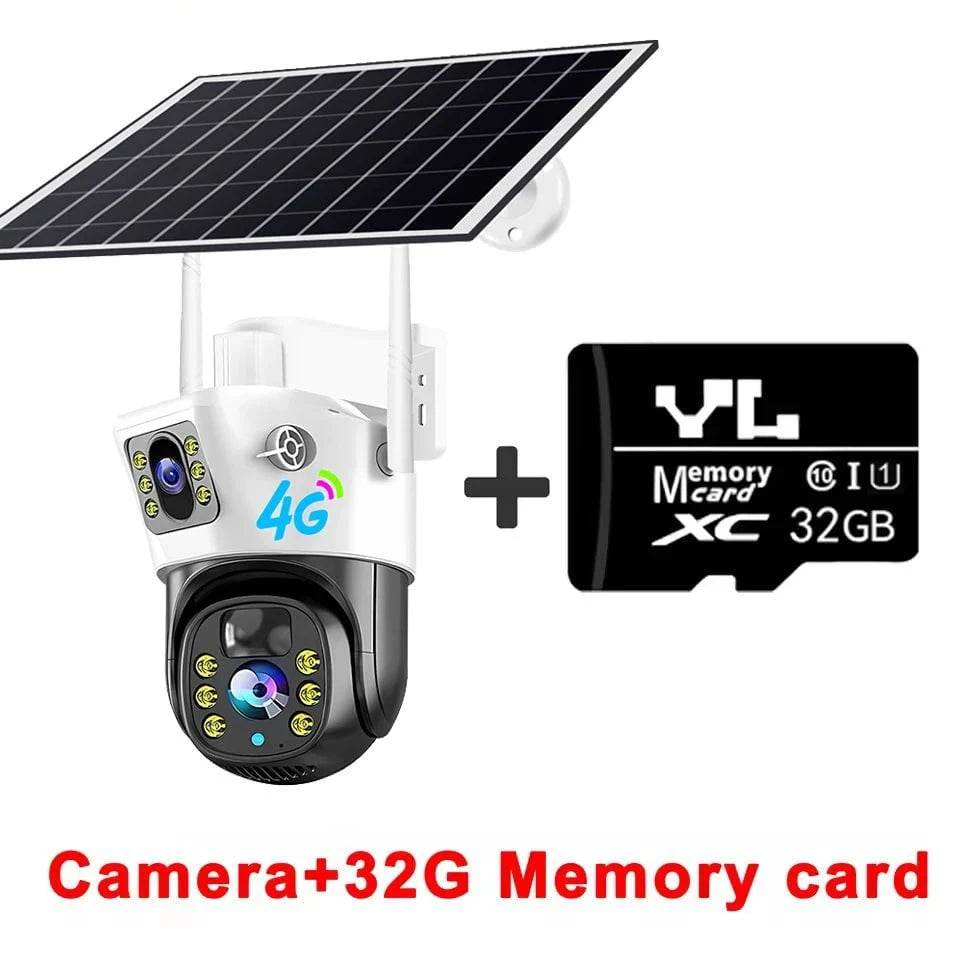 V380 Pro 4G Solar Security Camera with PIR Human Detect - Nic's Electronics