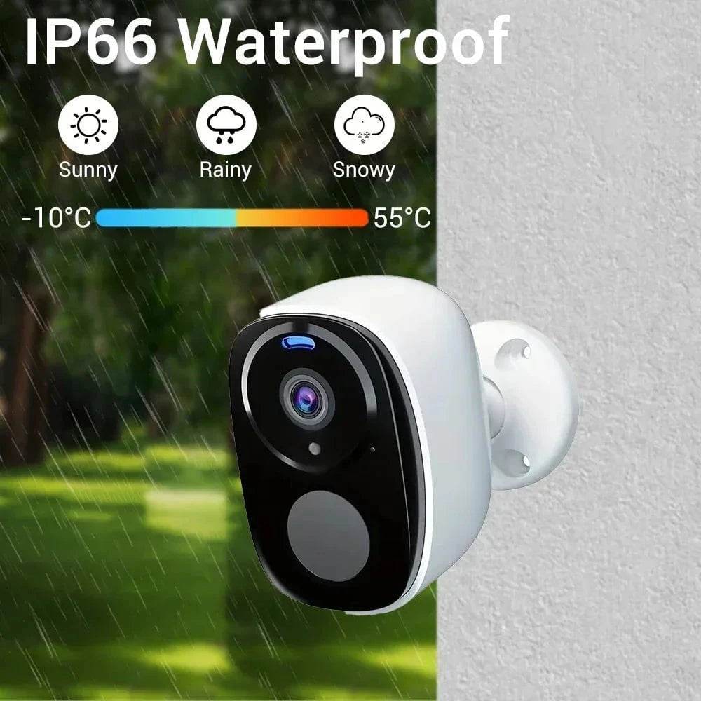 Wireless Outdoor Camera with 5MP and PIR Alarm - Nic's Electronics