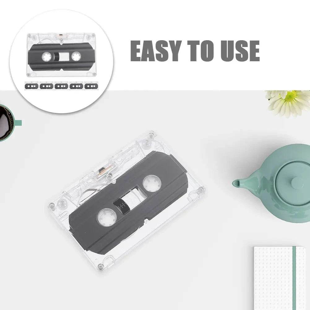 6 pcs Recordable DIY Empty Audio Tapes - Nic's Electronics