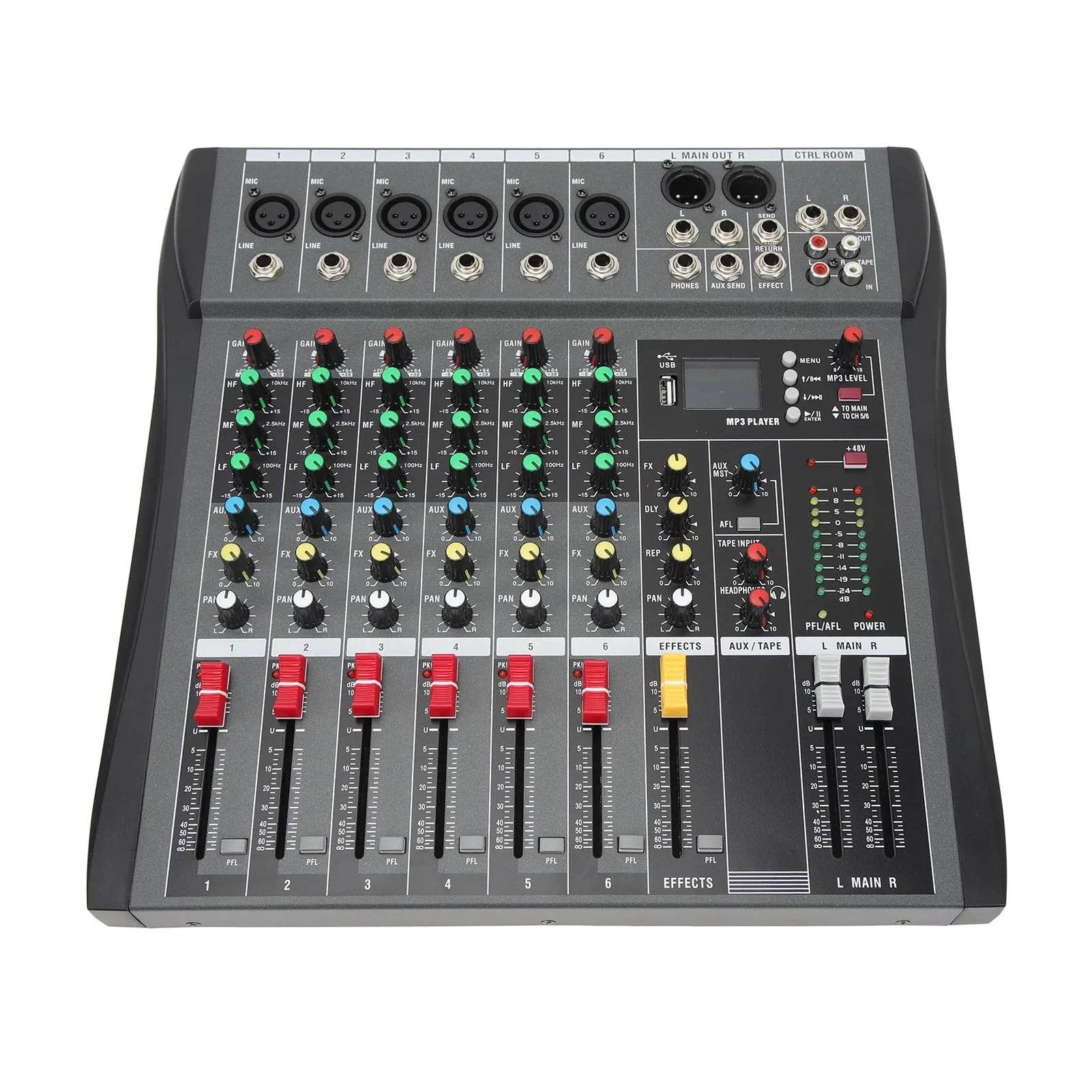 Professional Streaming Mixing Console with Bluetooth - Nic's Electronics