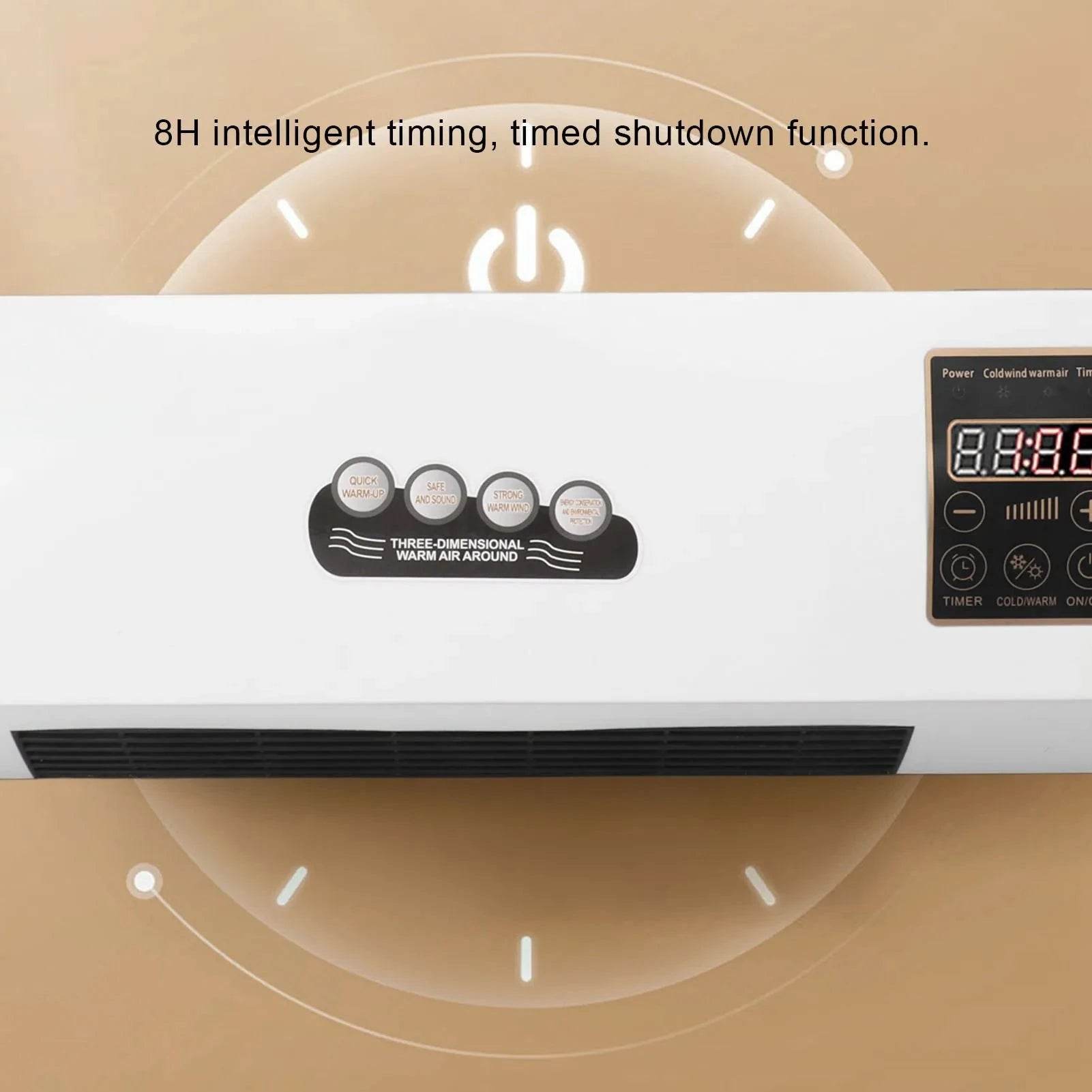Portable Air Cooler & Heater | Wall Mounted AC Fan - Nic's Electronics