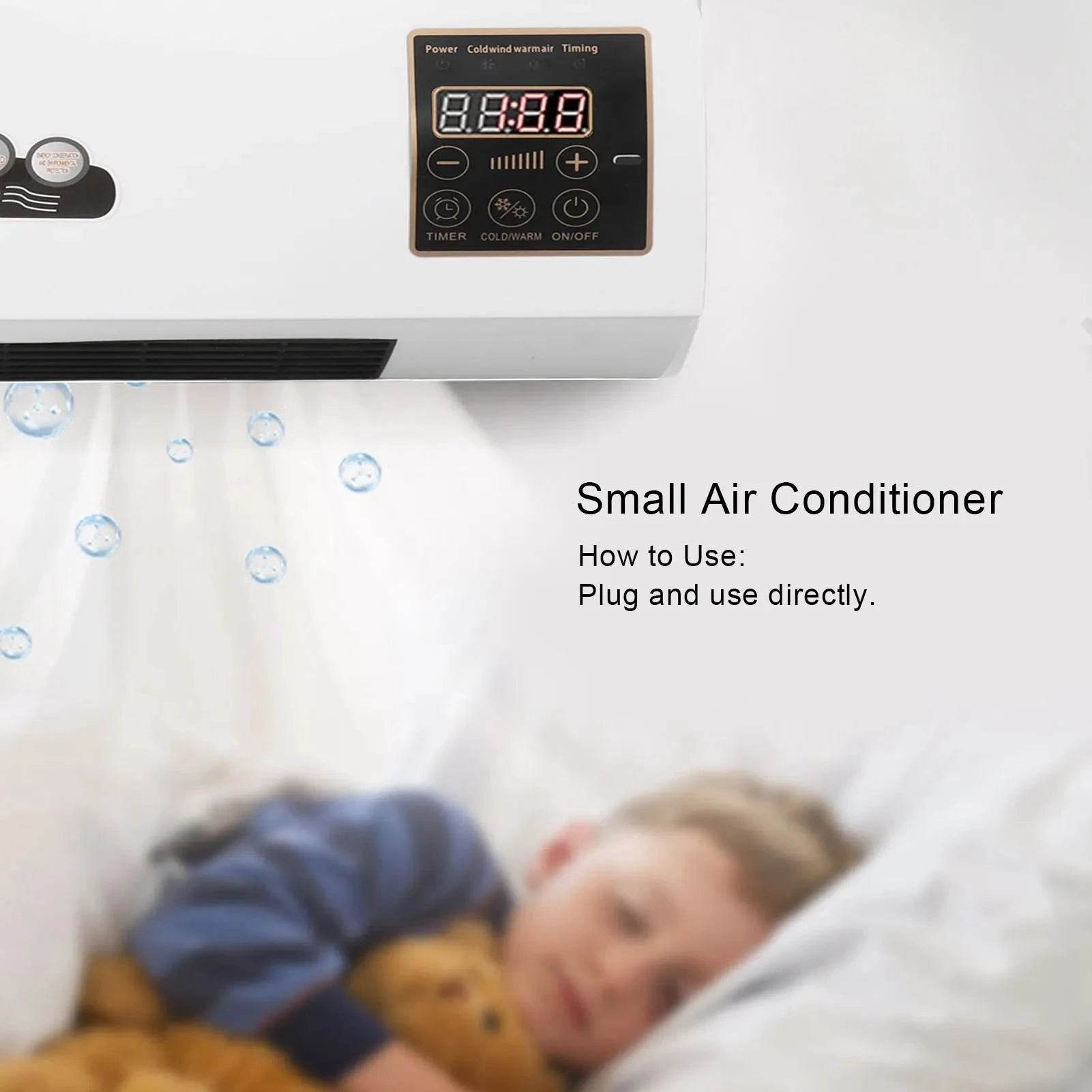 Portable Air Cooler & Heater | Wall Mounted AC Fan - Nic's Electronics