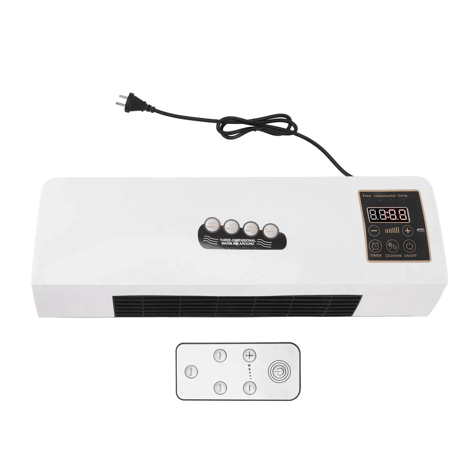 Portable Air Cooler & Heater | Wall Mounted AC Fan - Nic's Electronics