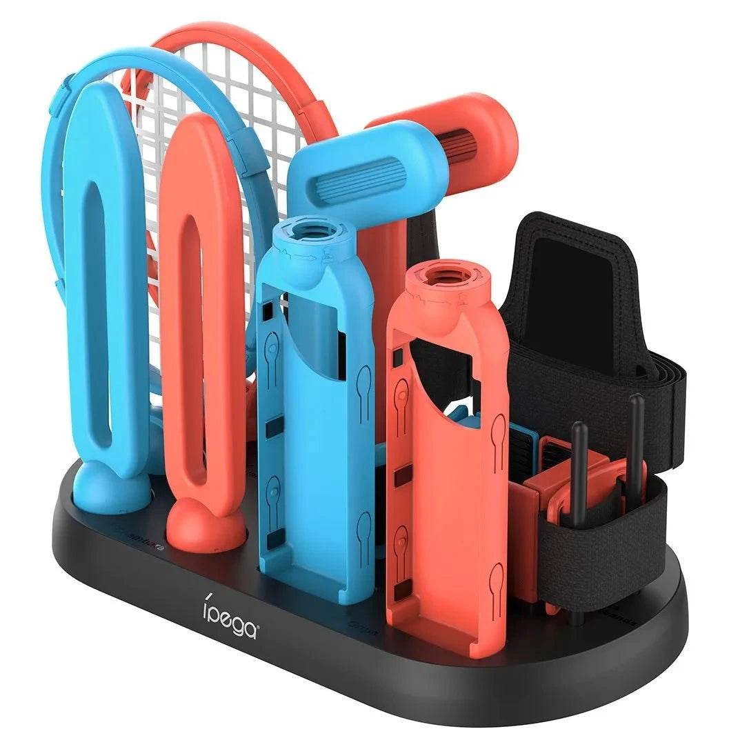 All-in-One Switch 2 Sports Accessories Kit with Storage Stand - Nic's Electronics