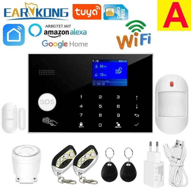 WiFi GSM Home Security Alarm System with Alexa & RFID - Nic's Electronics