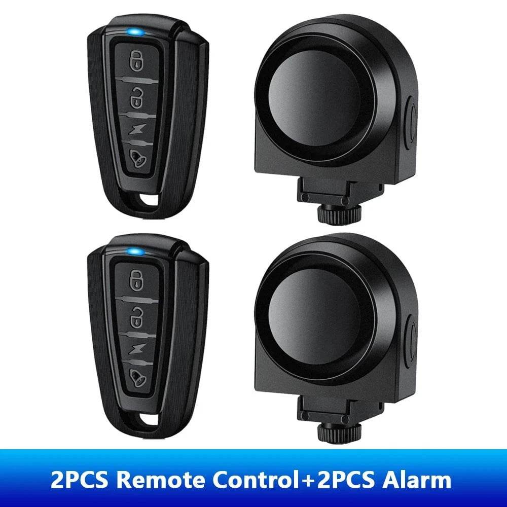 Waterproof Anti-Theft Alarm with Remote for Bikes - Nic's Electronics