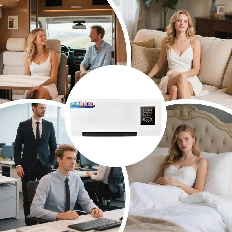 Small Wall Mounted AC with Cooling & Heating - Nic's Electronics