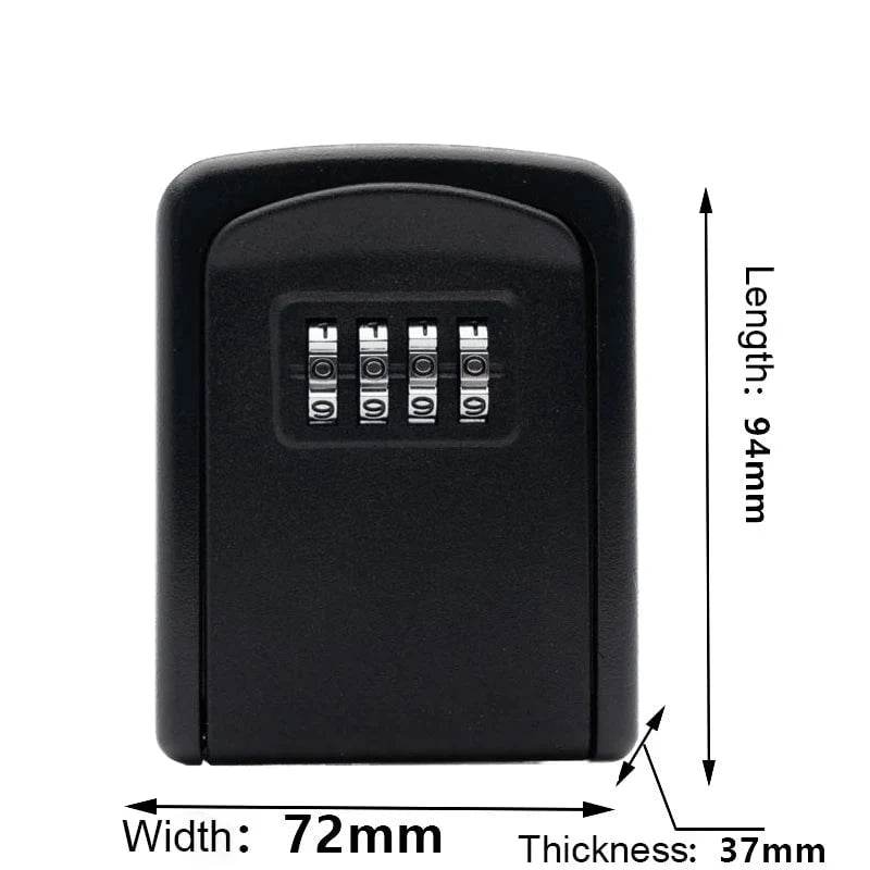 Keyless Wall Mount Lock Box for Home & Security - Nic's Electronics