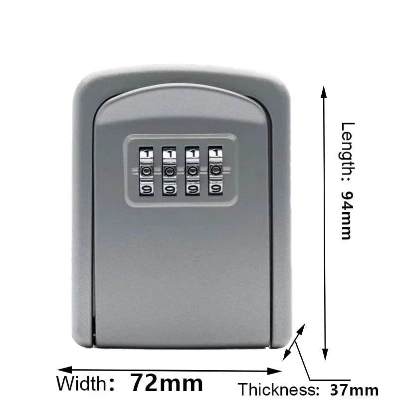 Keyless Wall Mount Lock Box for Home & Security - Nic's Electronics