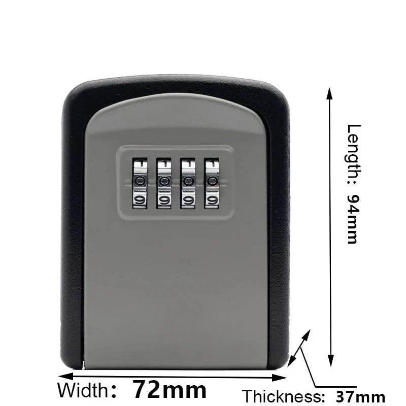 Keyless Wall Mount Lock Box for Home & Security - Nic's Electronics