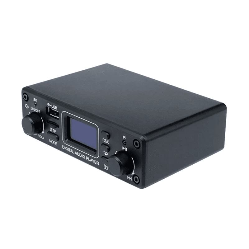 ABAC-LCD Portable Digital Audio Player with Amplifier - Nic's Electronics
