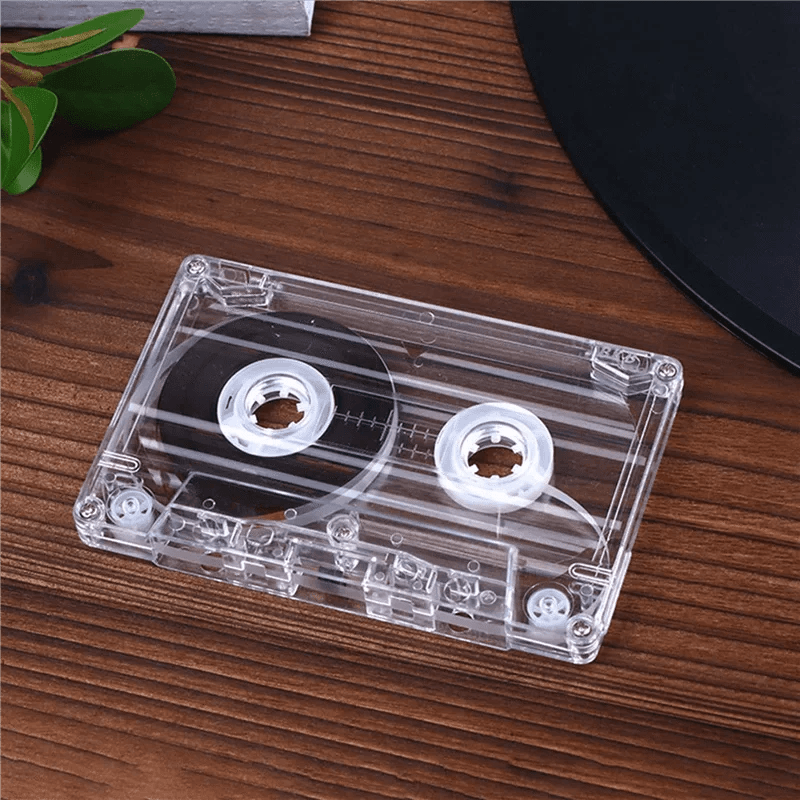 Y67A-10X Blank Cassettes Recordable clear audio tapes for voice and music. - Nic's Electronics
