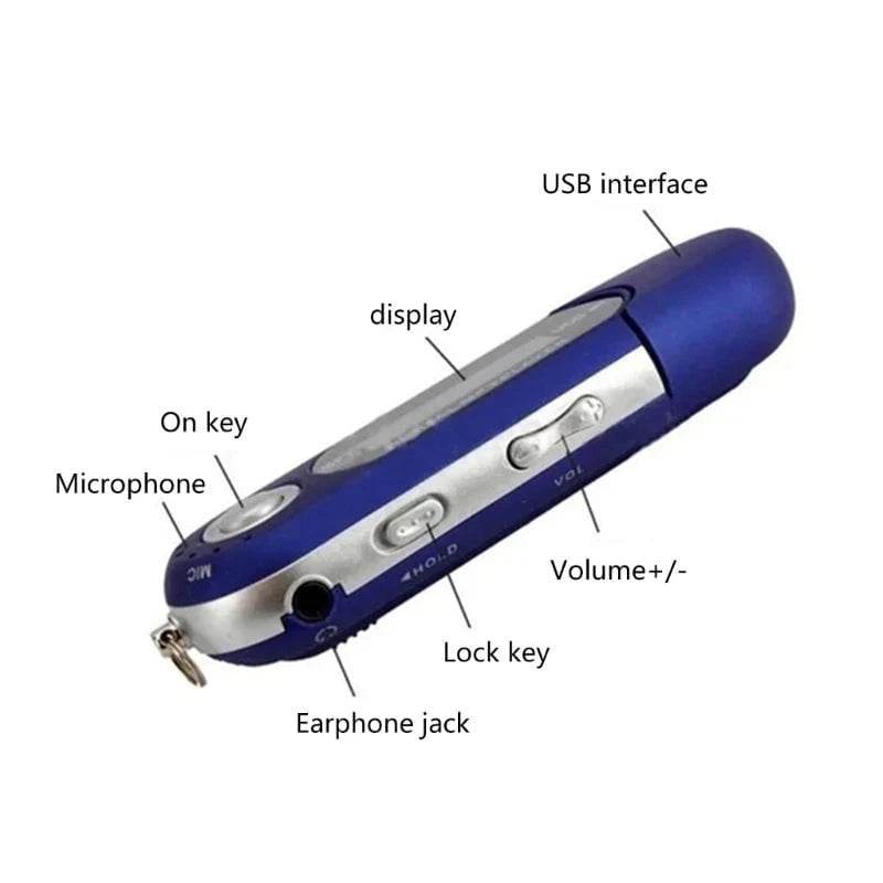8GB USB MP3 Player with FM Radio – Classic Design - Nic's Electronics