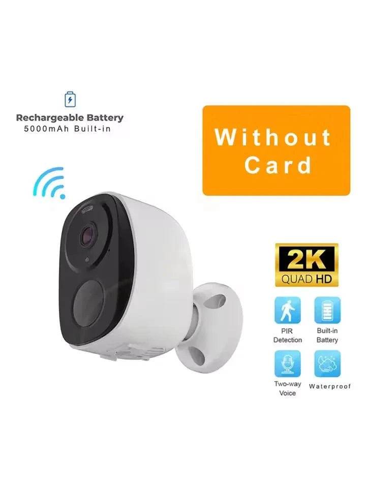 2K 3MP Wireless Outdoor Security Camera with Spotlight & Siren - Nic's Electronics