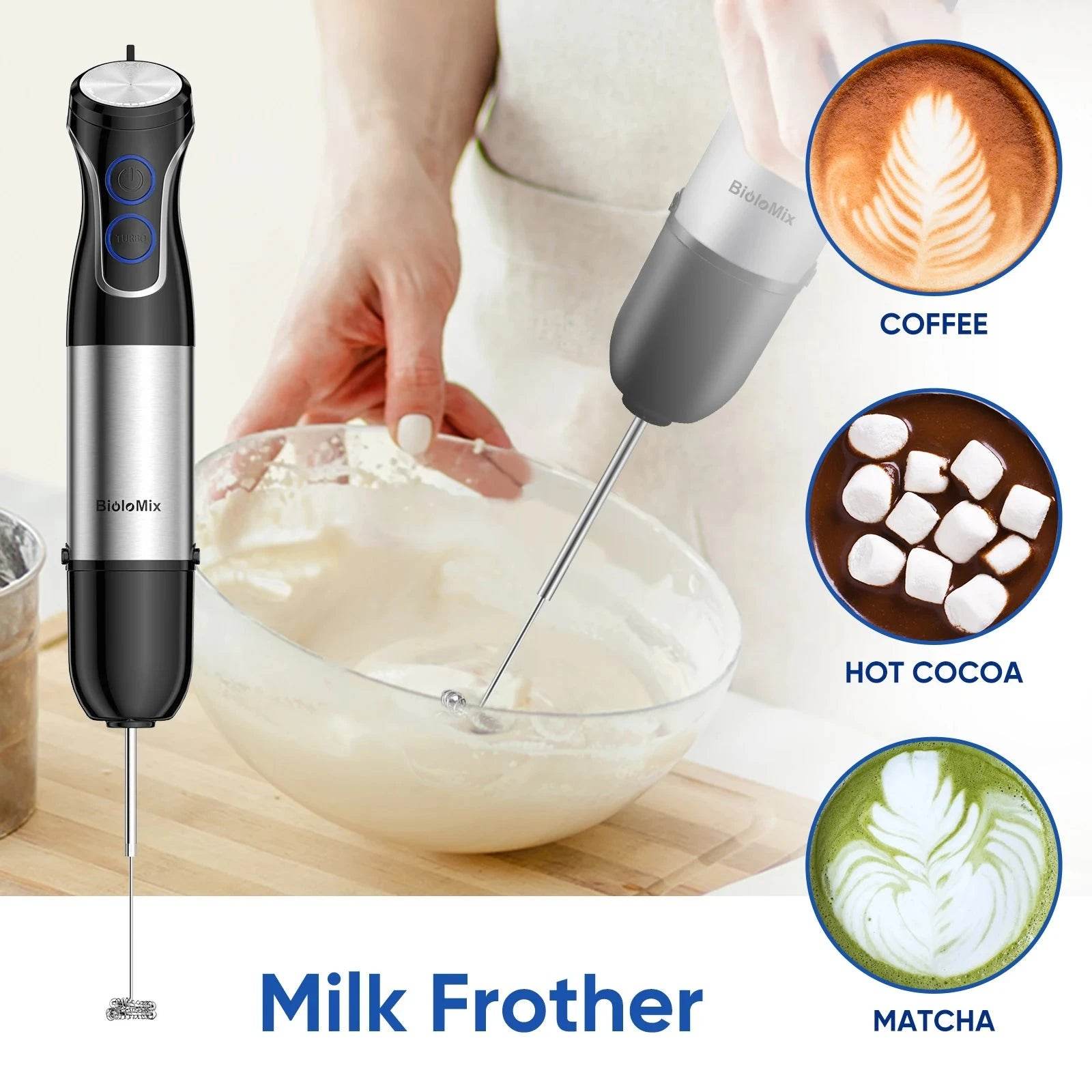 BioloMix 1500W 5-in-1 Immersion Blender - Nic's Electronics