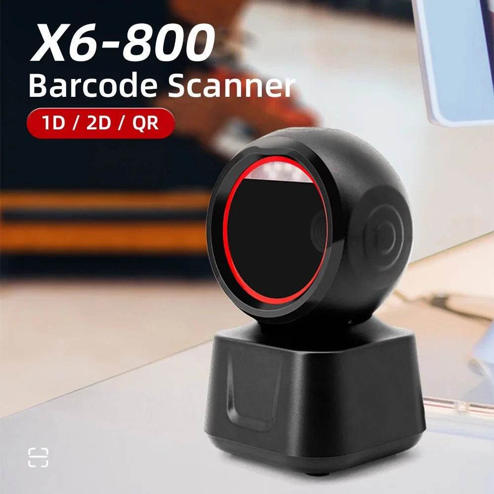 Wired 1D & 2D Barcode Scanner | Hands-Free USB Reader - Nic's Electronics