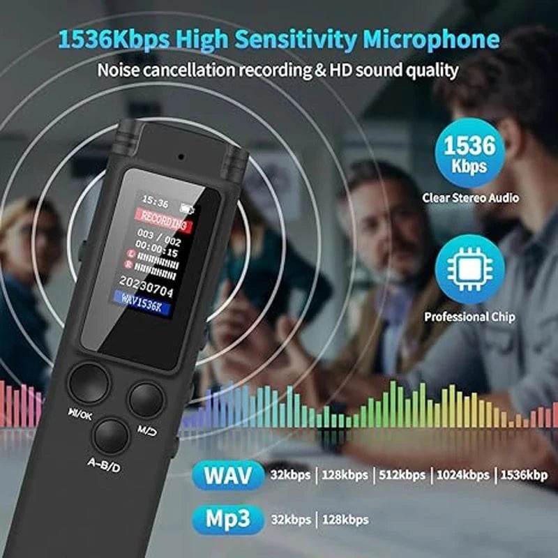 Voice-Activated Digital Recorder – Lectures & Meetings - Nic's Electronics