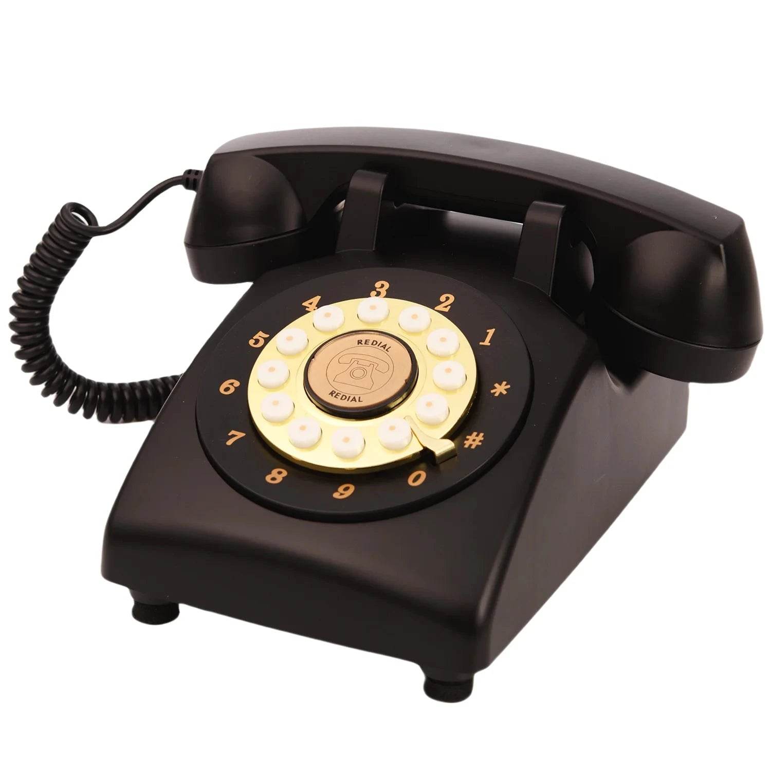 Vintage Rotary Dial Phone for Custom Voice Messages - Nic's Electronics