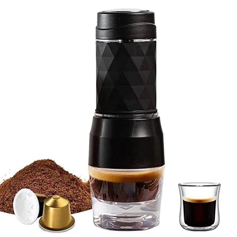 Hand Press Espresso Maker for Hot & Cold Brew - Nic's Electronics