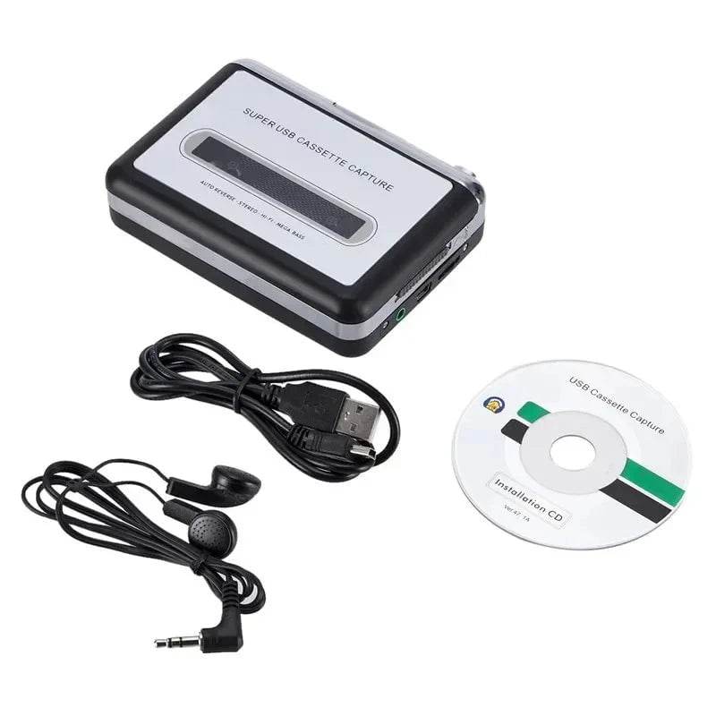 Cassette to MP3 Converter – USB Tape Player for PC & Laptop - Nic's Electronics