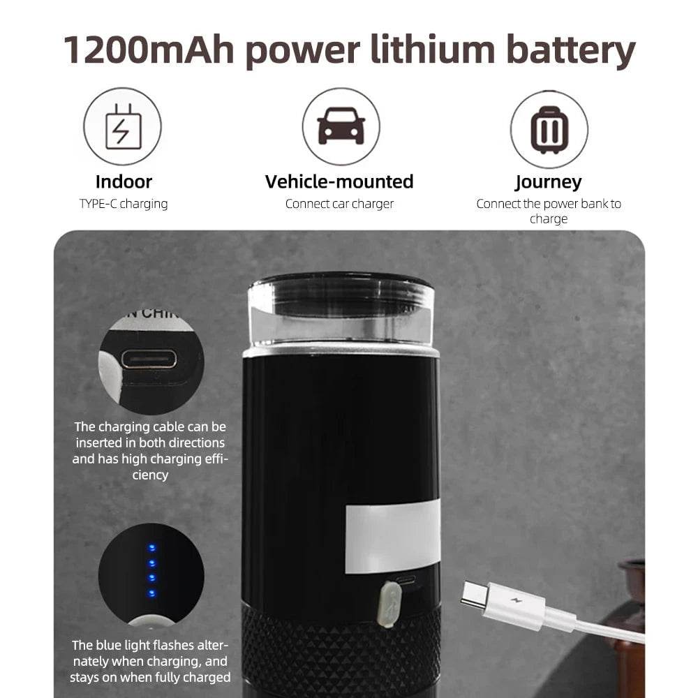 Portable Espresso Maker for Capsule & Ground Coffee - Nic's Electronics